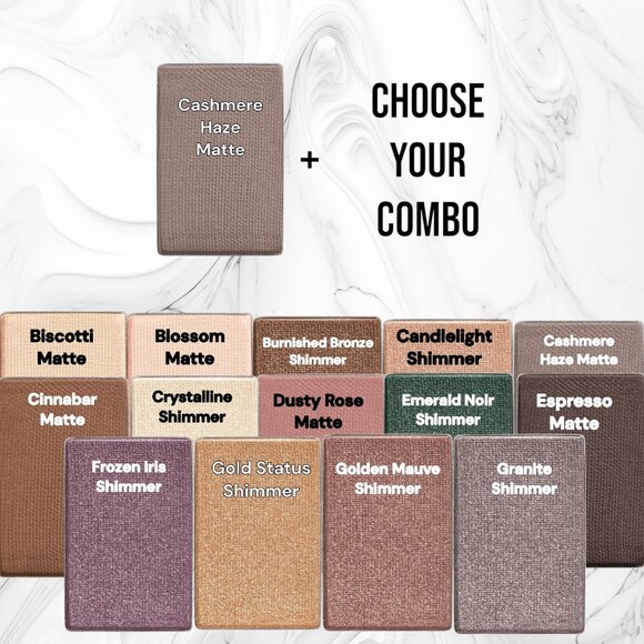 Cashmere Haze - Bundle 2 Chromafusion Eye Shadow  - Choose Your Combo - Picture 1 of 15